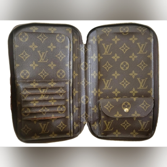 Louis Vuitton Monogram Poche Escapade Vintage Large Organizer Travel Case - Picture 1 of 10